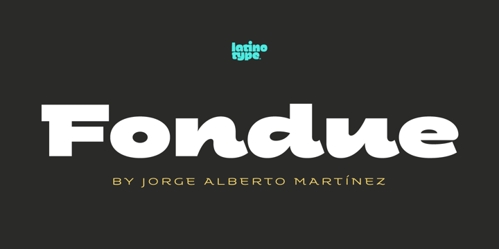 Fondue Font Family