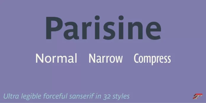 Parisine Std Font Family