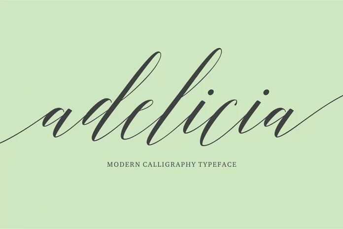 Adelicia Script Font