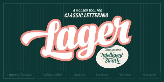 Lager Font