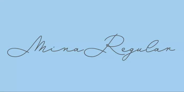 Mina Family Font