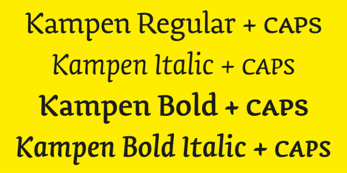 PS Kampen Font