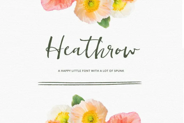 Heathrow Font