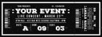 Vintage Event Ticket