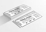 Vintage Event Ticket