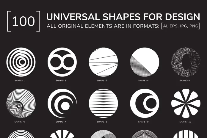 100 Geometric Shapes. Part 2