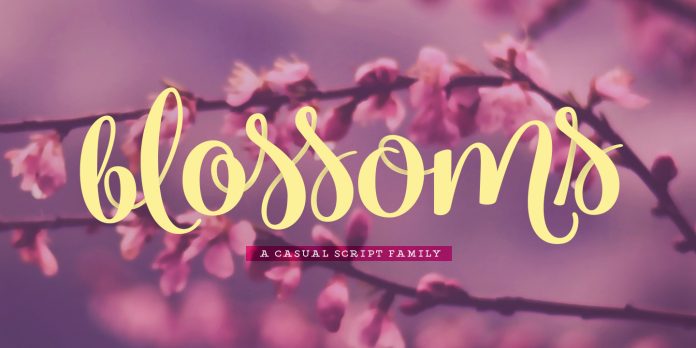 Blossoms Font