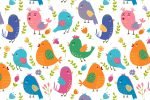 Cute Birdies-patterns-clipart