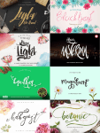 47 Professional Handcrafted Fonts