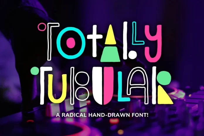 Totally Tubular Font