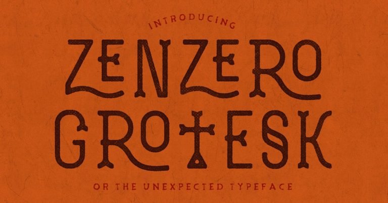 Zenzero Grotesk