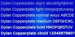 Dylan Copperplate Font
