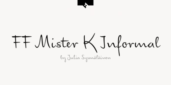 FF Mister K Font