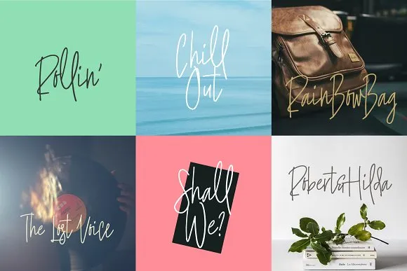 Jack and Rose - A Signature Font