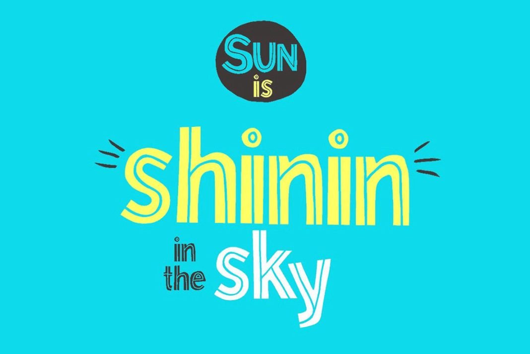 Mr Blue Sky Font