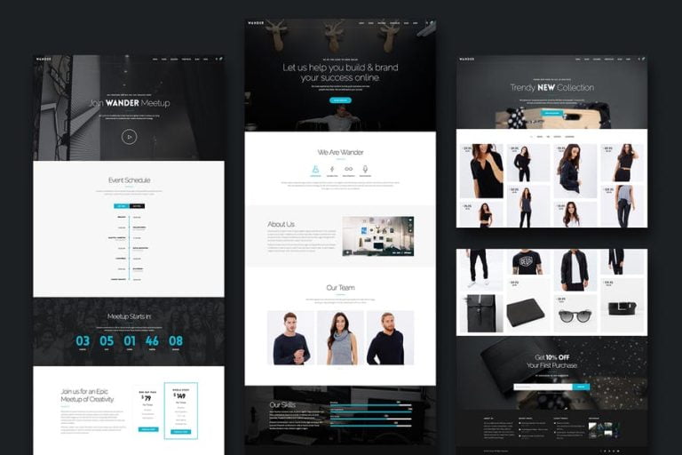 Wander | The Multi-Purpose Template