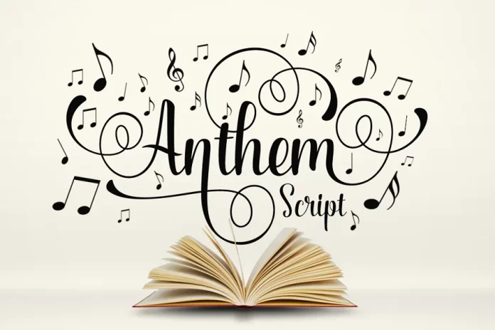 Anthem Script Font
