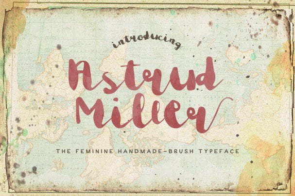 Astrud Miller Font