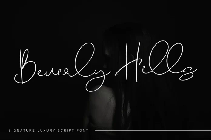 Beverly Hills Font