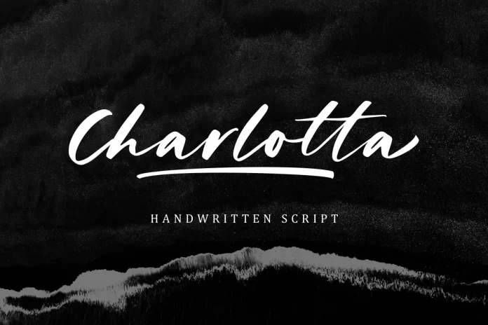 Charlotta - Handwritten Script Font