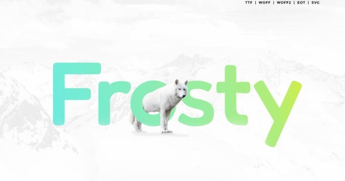 Frosty - Modern Typeface