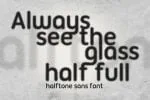 Halftone Sans Font