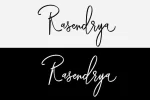 Rasendrya Script Font