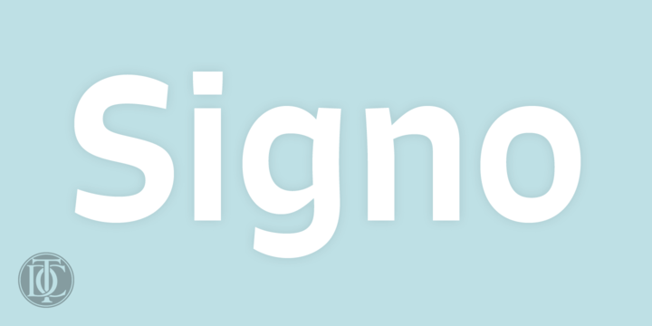 Signo Font