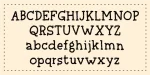 Skrivemaskine Font
