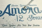 Amora Script Font