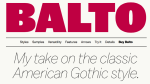 Balto Font