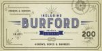 Burford Inline Font