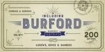 Burford Inline Font