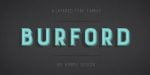Burford Inline Font