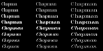 Chapman Font