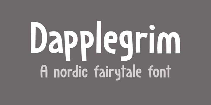 Dapplegrim Font Family