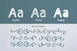 Eastern Typeface Font