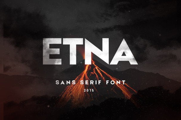 Etna Sans Serif Font