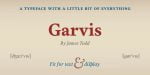 Garvis Pro Font