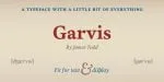 Garvis Pro Font