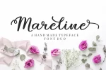 Mareline Script Font Duo