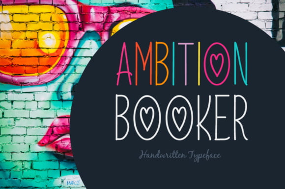 Ambition Booker Typeface