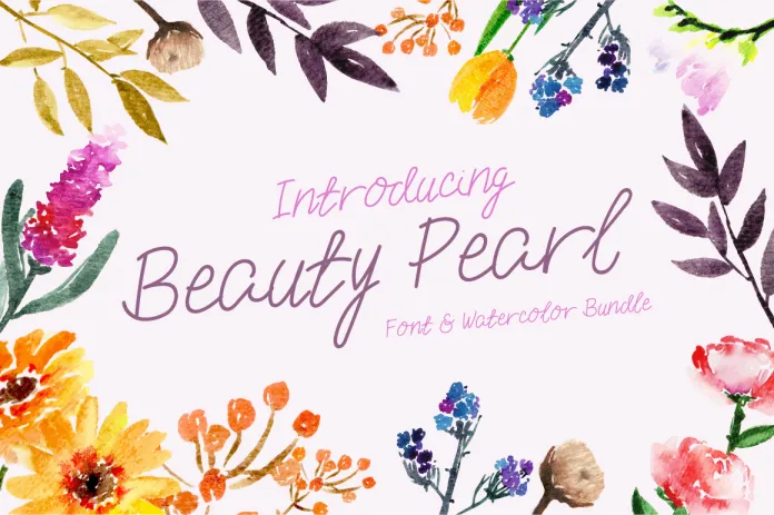 Beauty Pearl Font