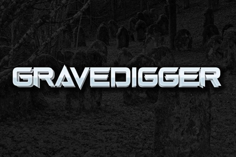Gravedigger font