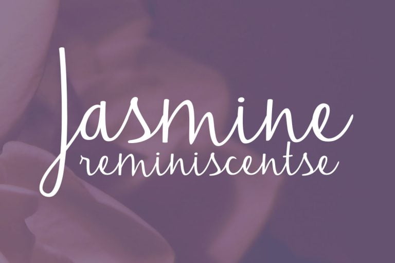 Jasmine Reminiscentse Font Free Download