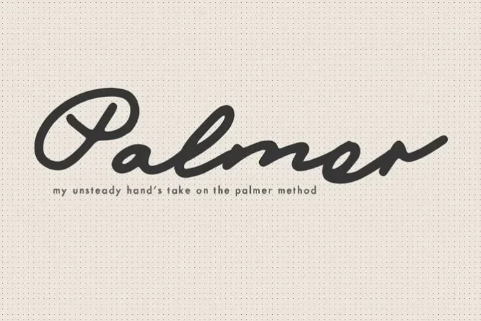 Mix Palmer Script Font