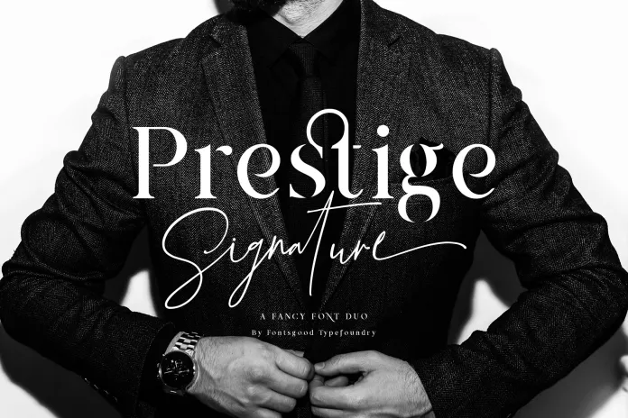 Prestige Signature Script Font