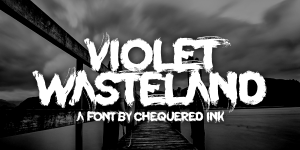 Violet Wasteland font