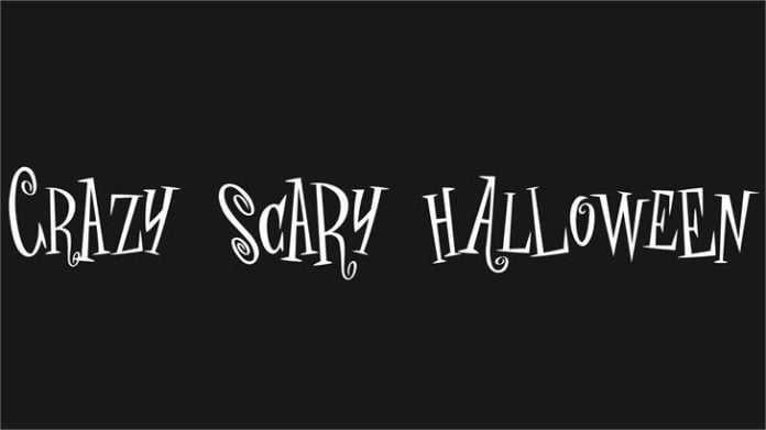 crAZYSCARYhalLowEeN Font