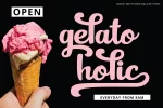 Mochalate sweet & delicious font